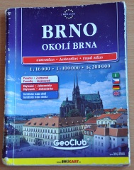Brno, okolí Brna (1:16000, SHOCart 2006), ISBN 80-7244-087-0