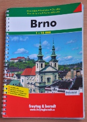 Brno (1:15000, freytag & berndt 2005), ISBN 80-7316-195-8