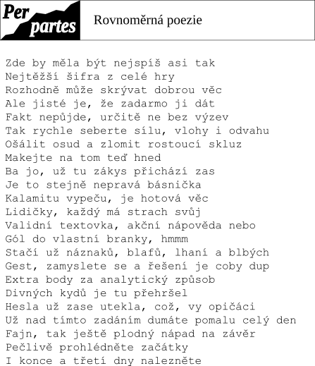 RovnomernaPoezie